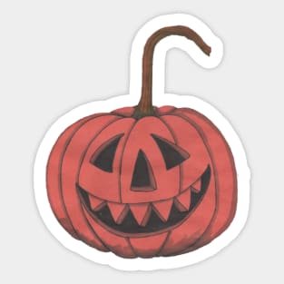 Halloween, pumpkin, Jack O Latern Sticker